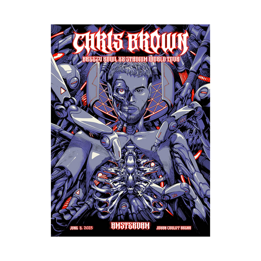 Breezy Bowl XX World Tour Poster - Amsterdam
